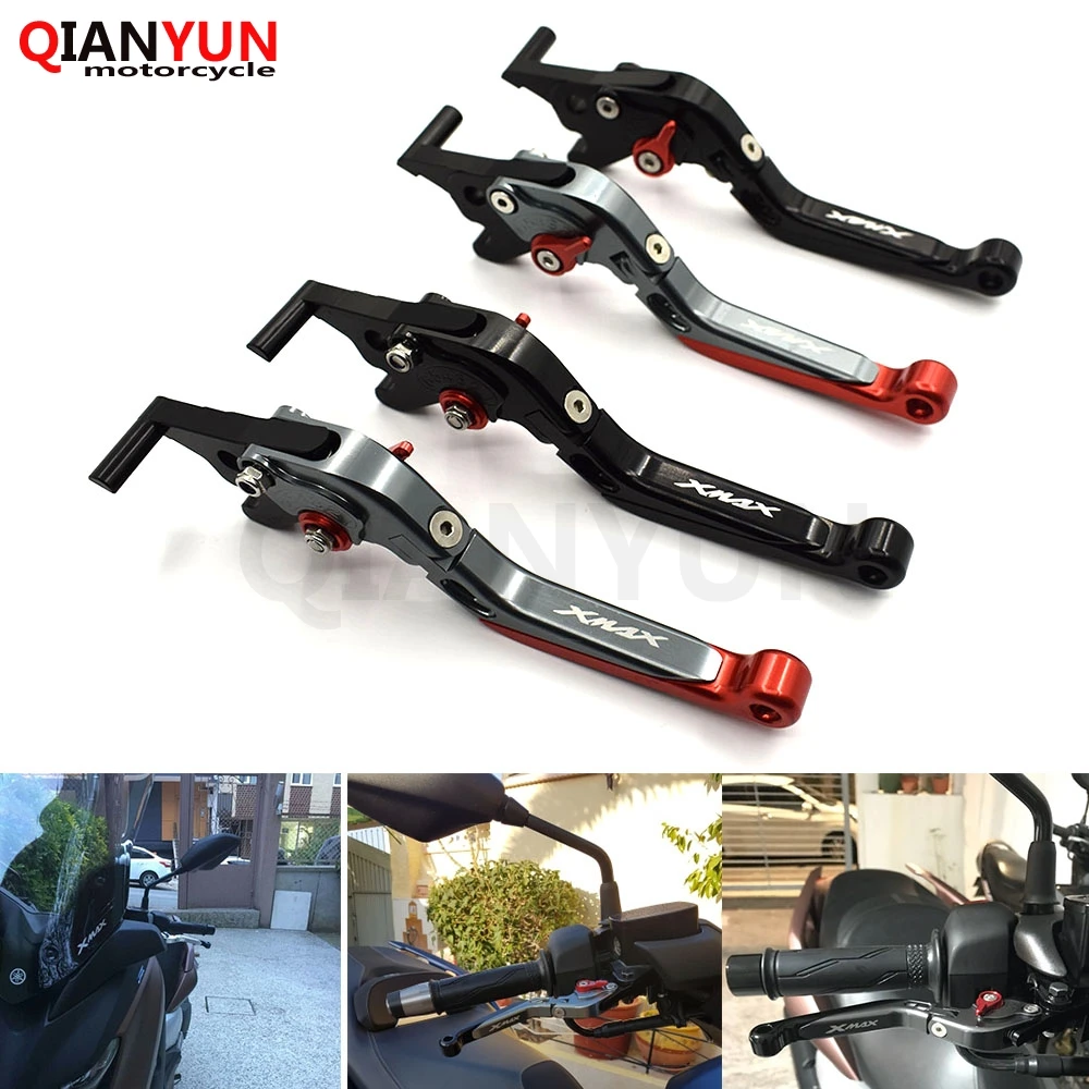 For YAMAHA X MAX XMAX 300 XMAX300 2017 2018 Motorcycle Brake Clutch Levers CNC Adjustable Folding Brake Levers Moto Accessories
For YAMAHA X MAX XMAX 300 XMAX300 2017 2018 Motorcycle Brake Clutch Levers CNC Adjustable Folding Brake Levers Moto Accessories