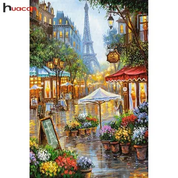 HUACAN 5D Diamond Embroidery Cross Stitch Paris Town DIY Diamond Painting Landscape Full Square Drill Rhinestones Home Decor
HUACAN 5D Diamond Embroidery Cross Stitch Paris Town DIY Diamond Painting Landscape Full Square Drill Rhinestones Home Decor