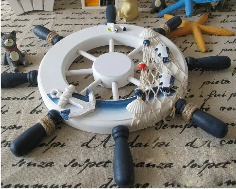 1 Box 23CM Ship Fashion Wall Decor Fishing Net Home Beach Hot Wooden Boat Nautical Steering Wheel Mediterranean Style Handcraft
1 Box 23CM Ship Fashion Wall Decor Fishing Net Home Beach Hot Wooden Boat Nautical Steering Wheel Mediterranean Style Handcraft
