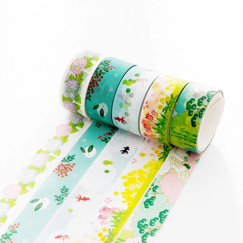 1Pc 1.5cm*10m Cherry Blossoms Japanese Paper Washi Tape Office Adhesive Tape Cute Decorative Stationery Stickers
1Pc 1.5cm*10m Cherry Blossoms Japanese Paper Washi Tape Office Adhesive Tape Cute Decorative Stationery Stickers