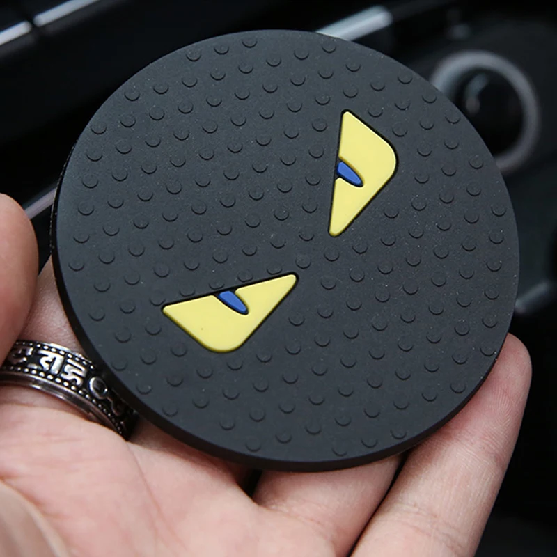 Universal Vehicle Water Cup Bottle Holder Anti-slip Pad Mat Silica Gel Car Cup Anti Slip for BMW Car Interior Accessories Style
