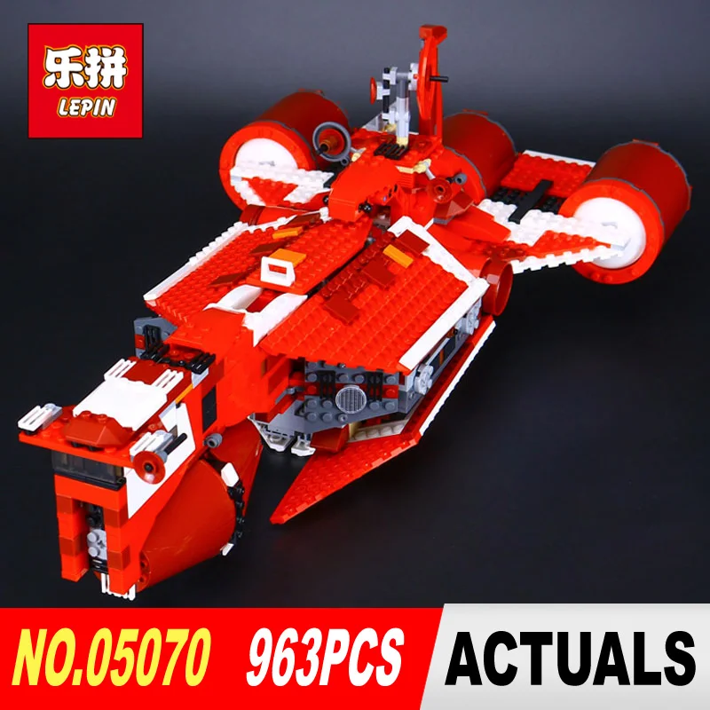 Lepin 05070 963Pcs STAR New The Republic Cruiser Set Children Educational Building Blocks Bricks Toy Model Gift 7665 WARS
Lepin 05070 963Pcs STAR New The Republic Cruiser Set Children Educational Building Blocks Bricks Toy Model Gift 7665 WARS