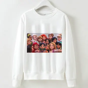 Cute Princess M-XXL Cute Women Hoodies Pullover White 2019 Autumn Coat Winter Loose Fleece Thick Knit Sweatshirt Female
Cute Princess M-XXL Cute Women Hoodies Pullover White 2019 Autumn Coat Winter Loose Fleece Thick Knit Sweatshirt Female