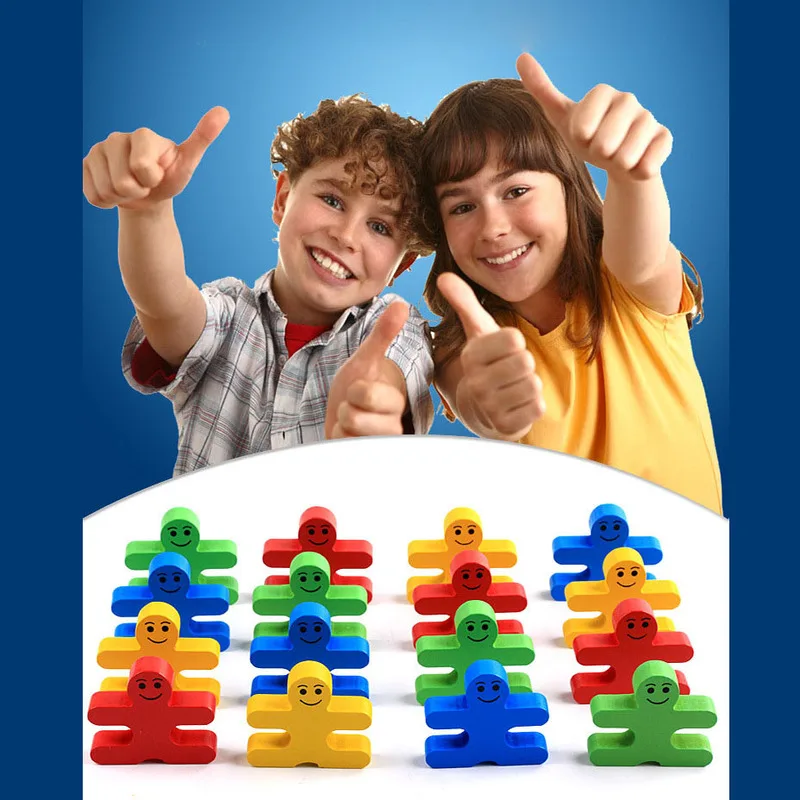 Candywood 16pcs/set Baby Toys Educational balance villain blocks toy Cartoon colorful Balancing Blocks Wooden Toys for Children
Candywood 16pcs/set Baby Toys Educational balance villain blocks toy Cartoon colorful Balancing Blocks Wooden Toys for Children