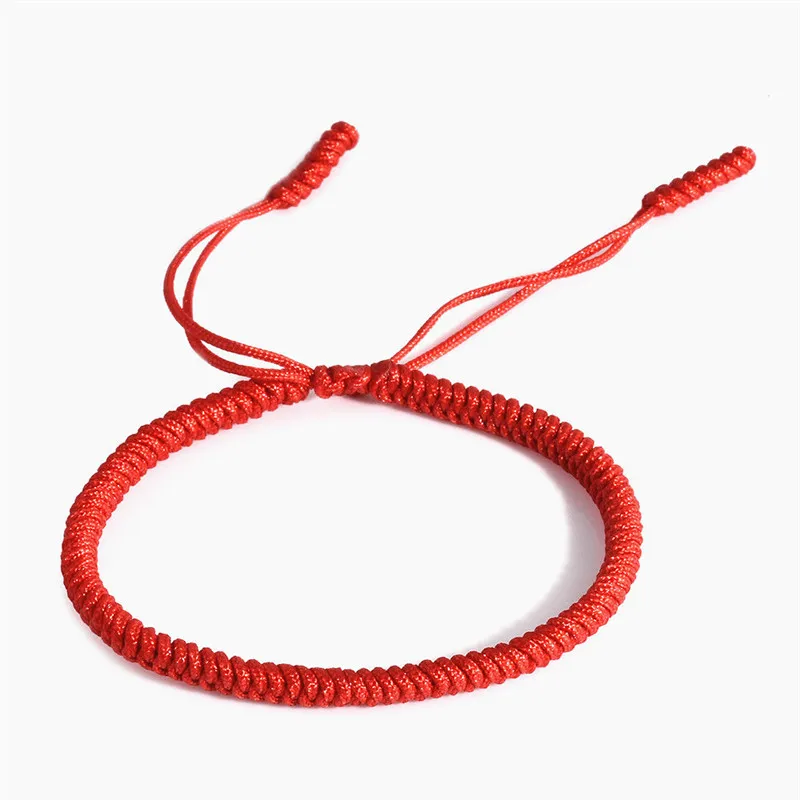 XIAO YOUNG Lucky Handmade Buddhist Knots Rope Bracelet Tibetan Buddhist Handmade Bracelet For Women Men Couple Jewelry Gift
XIAO YOUNG Lucky Handmade Buddhist Knots Rope Bracelet Tibetan Buddhist Handmade Bracelet For Women Men Couple Jewelry Gift