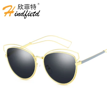 HINDFIELD Fashion Cat Eye Sunglasses Women Brand Designer Retro Female Shades Eyewear Goggle Sun Glasses Oculos de sol feminino
HINDFIELD Fashion Cat Eye Sunglasses Women Brand Designer Retro Female Shades Eyewear Goggle Sun Glasses Oculos de sol feminino