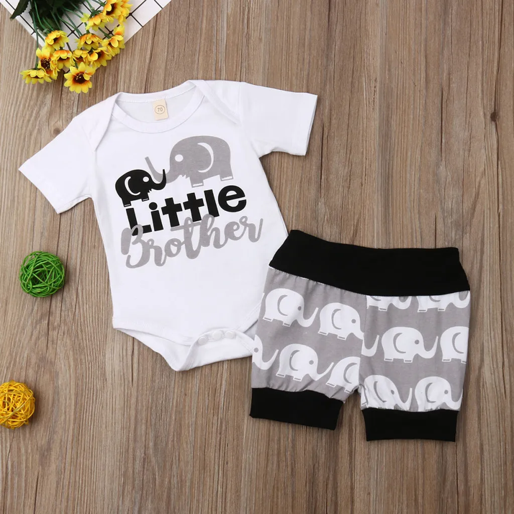 Infant Newborn Baby Boy Girl Clothing Toddler Boys Girls Letter Cartoon Short Sleeves Rompers Printed Shorts Outfits Clothes
Infant Newborn Baby Boy Girl Clothing Toddler Boys Girls Letter Cartoon Short Sleeves Rompers Printed Shorts Outfits Clothes
