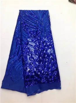 High quality african tulle lace fabric with sequins in royal blue,Wholesale french net lace cheap lace fabric for wedding
High quality african tulle lace fabric with sequins in royal blue,Wholesale french net lace cheap lace fabric for wedding