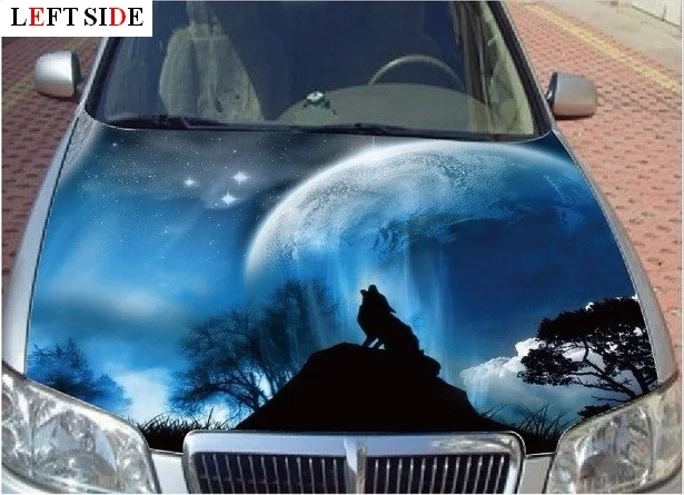 LEFT SIDE Car Sticke UNIVERSAL CUSTOMIZED 150*120cm Wolf Night Car Hood Sticker Styling Head Decal Decor Carbon Vinyl Waterproof
LEFT SIDE Car Sticke UNIVERSAL CUSTOMIZED 150*120cm Wolf Night Car Hood Sticker Styling Head Decal Decor Carbon Vinyl Waterproof