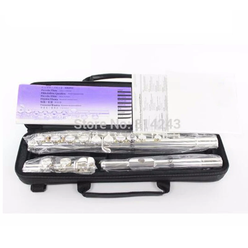 Professional flute 221 for students 16 Key C tune holes closed Flute Silver Plated Musical Instruments With Case and Accessories
Professional flute 221 for students 16 Key C tune holes closed Flute Silver Plated Musical Instruments With Case and Accessories
