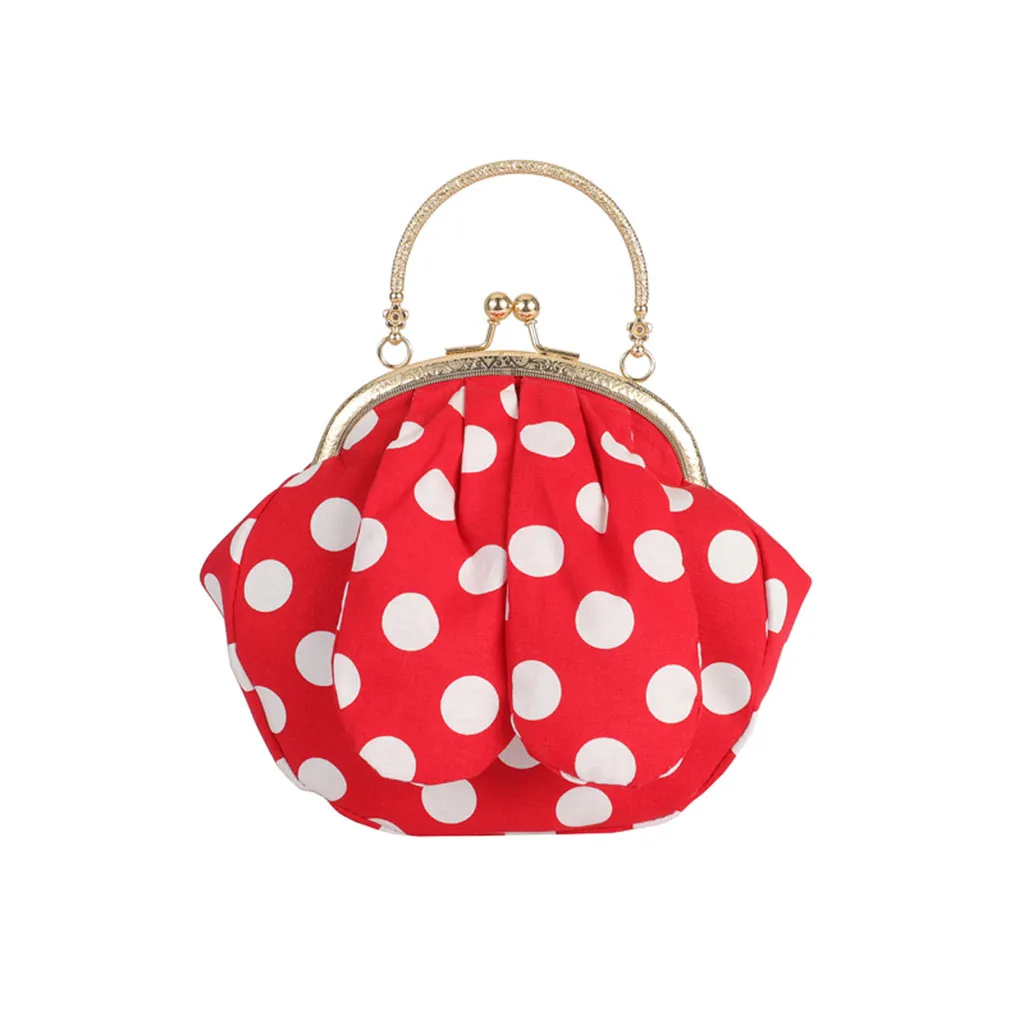 Women's Bags Rabbit Ear Tote Polka Dot Print Crossbody Bag Mulit Style New Trend Shoulder High quality Fashion Casual Bag #LR3
Women's Bags Rabbit Ear Tote Polka Dot Print Crossbody Bag Mulit Style New Trend Shoulder High quality Fashion Casual Bag #LR3