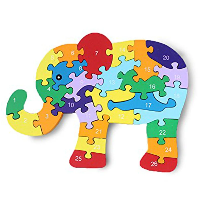 Animal Alphabet Cognitive Elephant wooden toys Three-Dimensional Jigsaw Block Enlightenment Toy Building Blocks
Animal Alphabet Cognitive Elephant wooden toys Three-Dimensional Jigsaw Block Enlightenment Toy Building Blocks