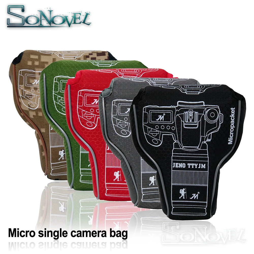 

Waterproof Mirrorless System Camera Bag case for Canon EOS R M100 M50 M10 M6 M5 M3 M2 M1 For Nikon Z7 Z6 AW1 J5 Mirrorless Camer