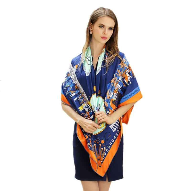 Europe Style 100% Silk Square Scarf Around Paris Building Printed Fashion Female Silk Scarf Foulard Head Scarf Ladies Gift Warps
Europe Style 100% Silk Square Scarf Around Paris Building Printed Fashion Female Silk Scarf Foulard Head Scarf Ladies Gift Warps