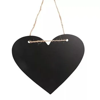 20 mini both side chalkboard signs heart with string message board for home wedding decoration
20 mini both side chalkboard signs heart with string message board for home wedding decoration