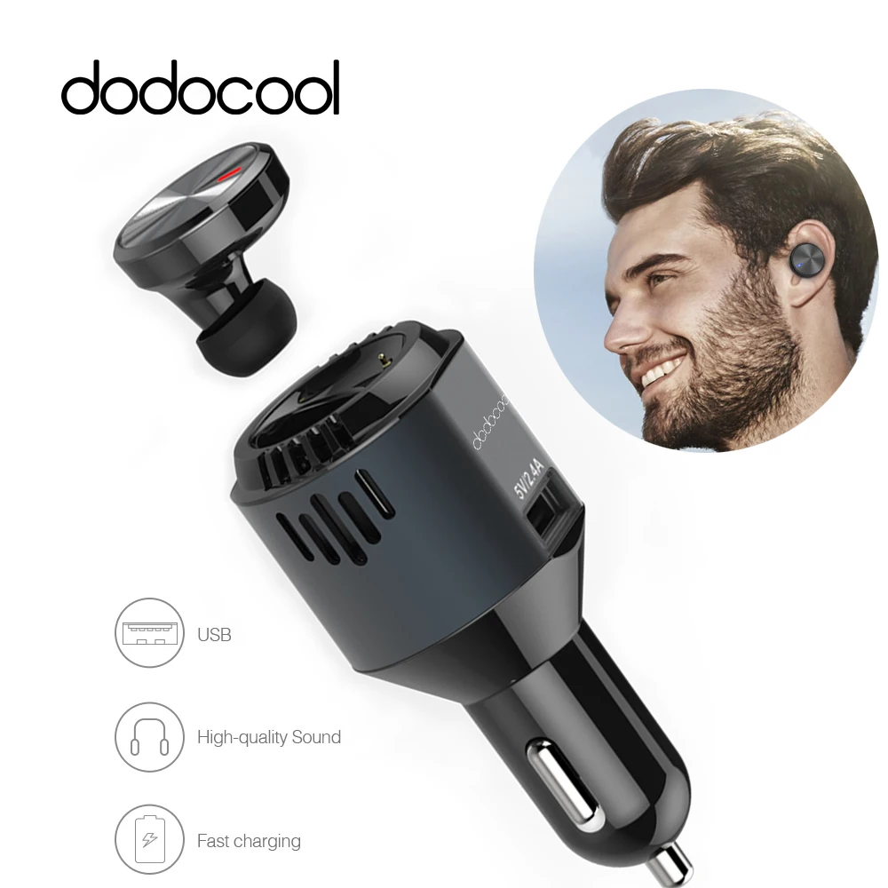 dodocool 3 in 1Multi-functional Car Charger Wireless Bluetooth Earphone Car Charger Bluetooth Headset Air Purifier Oxygen Bar
dodocool 3 in 1Multi-functional Car Charger Wireless Bluetooth Earphone Car Charger Bluetooth Headset Air Purifier Oxygen Bar