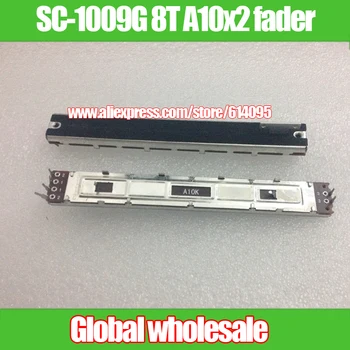 2pcs 128mm SC-1009G Mixer Straight Slip Potentiometer A10Kx2 for Soundcraft / Dual Fader 8T Handle
2pcs 128mm SC-1009G Mixer Straight Slip Potentiometer A10Kx2 for Soundcraft / Dual Fader 8T Handle