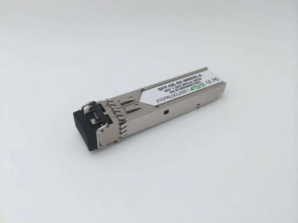 1G 850nm 550m SFP Transceiver Module 2 LC Gigabit Multimode Duplex Fiber Optical DDM DUAL
1G 850nm 550m SFP Transceiver Module 2 LC Gigabit Multimode Duplex Fiber Optical DDM DUAL