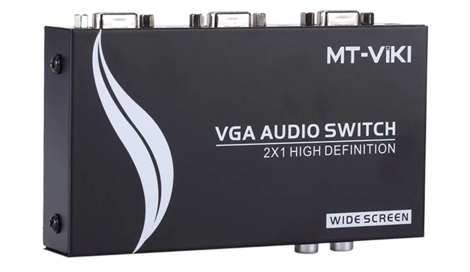 MT-VIKI Maituo 15-2AV VGA Video and Audio Switch Selector 2 Input 1 Output 15HDF with Auto Resolution Adjust Scaler MT-15-2AV
MT-VIKI Maituo 15-2AV VGA Video and Audio Switch Selector 2 Input 1 Output 15HDF with Auto Resolution Adjust Scaler MT-15-2AV