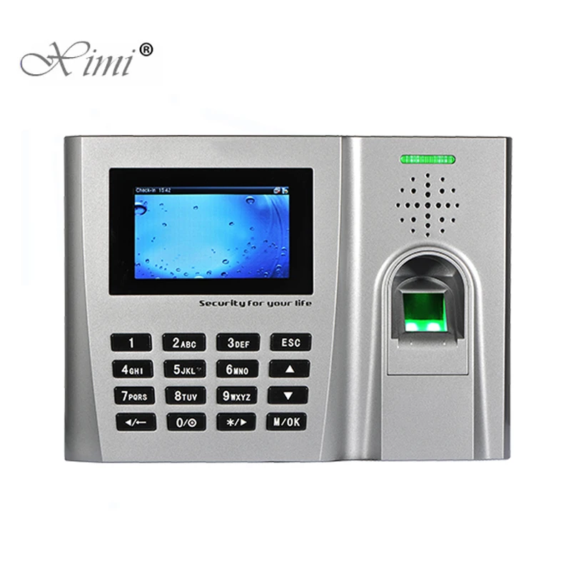 

Free Shipping TCP/IP USB U260 Fingerprint Time Attendance ZK Time Clock With Webserver Function Biometric Finger Time Recorder