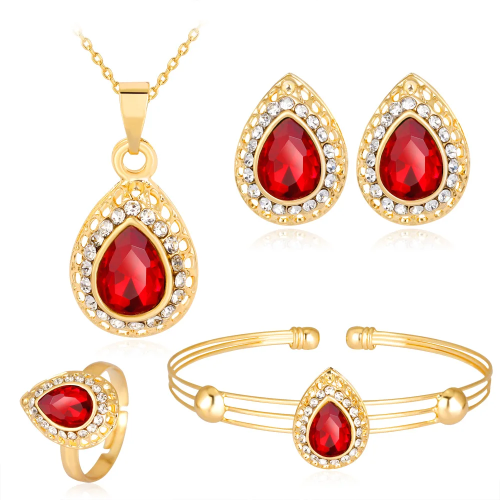 HC Vintage Water Drop Crystal Parure Kids Jewelry Sets Cute Necklace Bracelet Girl's Party 4Pcs Jewelry Fashion Children Gift T
HC Vintage Water Drop Crystal Parure Kids Jewelry Sets Cute Necklace Bracelet Girl's Party 4Pcs Jewelry Fashion Children Gift T