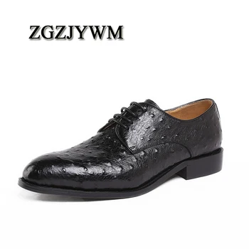 ZGZJYWM Men's Spring/Autumn Fashion Business Formal Genuine Leather Lace-Up Pointed Toe Handmade Flat Patent Oxford Men Shoes
ZGZJYWM Men's Spring/Autumn Fashion Business Formal Genuine Leather Lace-Up Pointed Toe Handmade Flat Patent Oxford Men Shoes