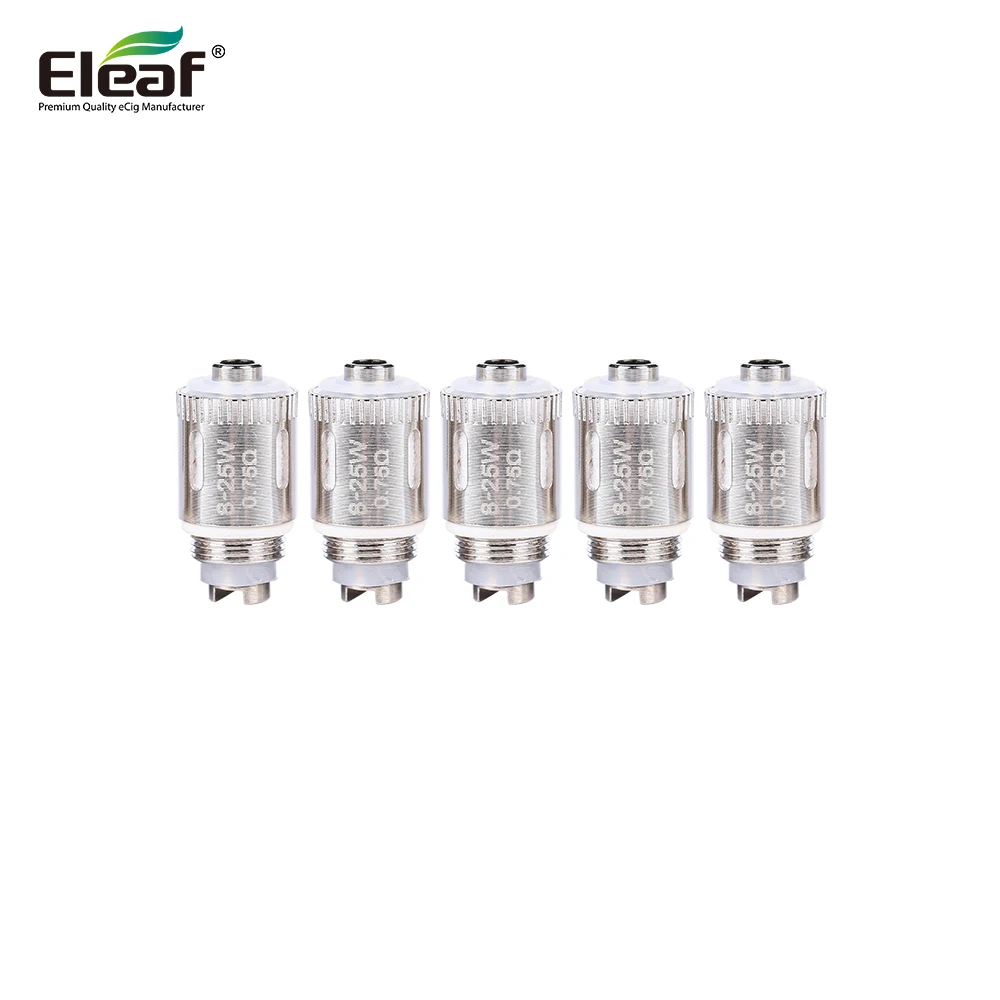 5PCS Eleaf GS 0.75ohm coil head 8-25W For Eleaf GS Air Atomizer Electronic cigarette GS Air 2 pure Cotton Head Vape Core
5PCS Eleaf GS 0.75ohm coil head 8-25W For Eleaf GS Air Atomizer Electronic cigarette GS Air 2 pure Cotton Head Vape Core