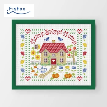 Fishxx Cross Stitch European magazine Crazy98-3 country house cute cartoon geometric pattern sweet home
Fishxx Cross Stitch European magazine Crazy98-3 country house cute cartoon geometric pattern sweet home