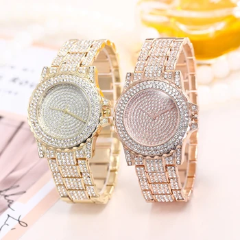 Luxury Crystal Diamond Woman Watches Wrist Watches Ladies Rose Gold Watch Women Stainless Steel Silver Clock Montre Femme 2019
Luxury Crystal Diamond Woman Watches Wrist Watches Ladies Rose Gold Watch Women Stainless Steel Silver Clock Montre Femme 2019