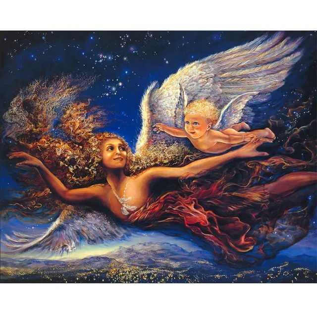 DIY 5D Diamond Embroidery Painting Cross Stitch Kit Angel mother and baby Home Decor Full Square diaomond mosaic
DIY 5D Diamond Embroidery Painting Cross Stitch Kit Angel mother and baby Home Decor Full Square diaomond mosaic