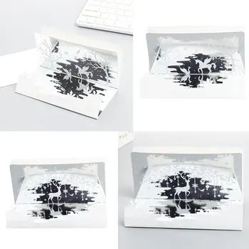 FangNymph Cute 3D Cartoon Animals Paper Folding Type Greeting Cards with Envelope Deer Birthday/Christmas Card bookmark
FangNymph Cute 3D Cartoon Animals Paper Folding Type Greeting Cards with Envelope Deer Birthday/Christmas Card bookmark