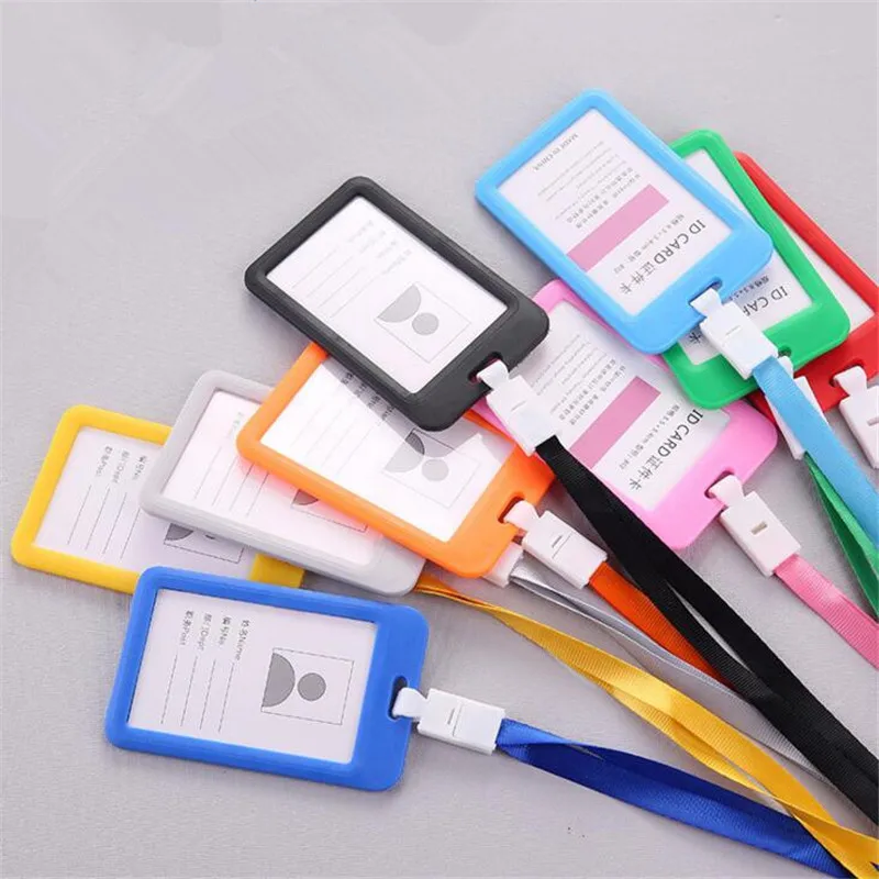 10PCS Name Credit Card Holders Women Men PU Bank Card Neck Strap Card Bus ID holder students Identity Badge with lanyard Random
10PCS Name Credit Card Holders Women Men PU Bank Card Neck Strap Card Bus ID holder students Identity Badge with lanyard Random