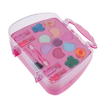 Make Up Toy Girls Beauty Toy Pretend Play Kid Makeup Set Safety Non-toxic Makeup Kit Toy for Girls Dressing Cosmetic Travel Box
Make Up Toy Girls Beauty Toy Pretend Play Kid Makeup Set Safety Non-toxic Makeup Kit Toy for Girls Dressing Cosmetic Travel Box