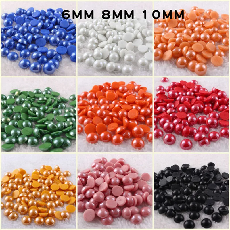 6/8/10MM Flat Bottom Ceramic Drill Half Round Simulated Pearl Beads Connector for DIY Phone Case Bag Pendant Jewelry Accessories
6/8/10MM Flat Bottom Ceramic Drill Half Round Simulated Pearl Beads Connector for DIY Phone Case Bag Pendant Jewelry Accessories