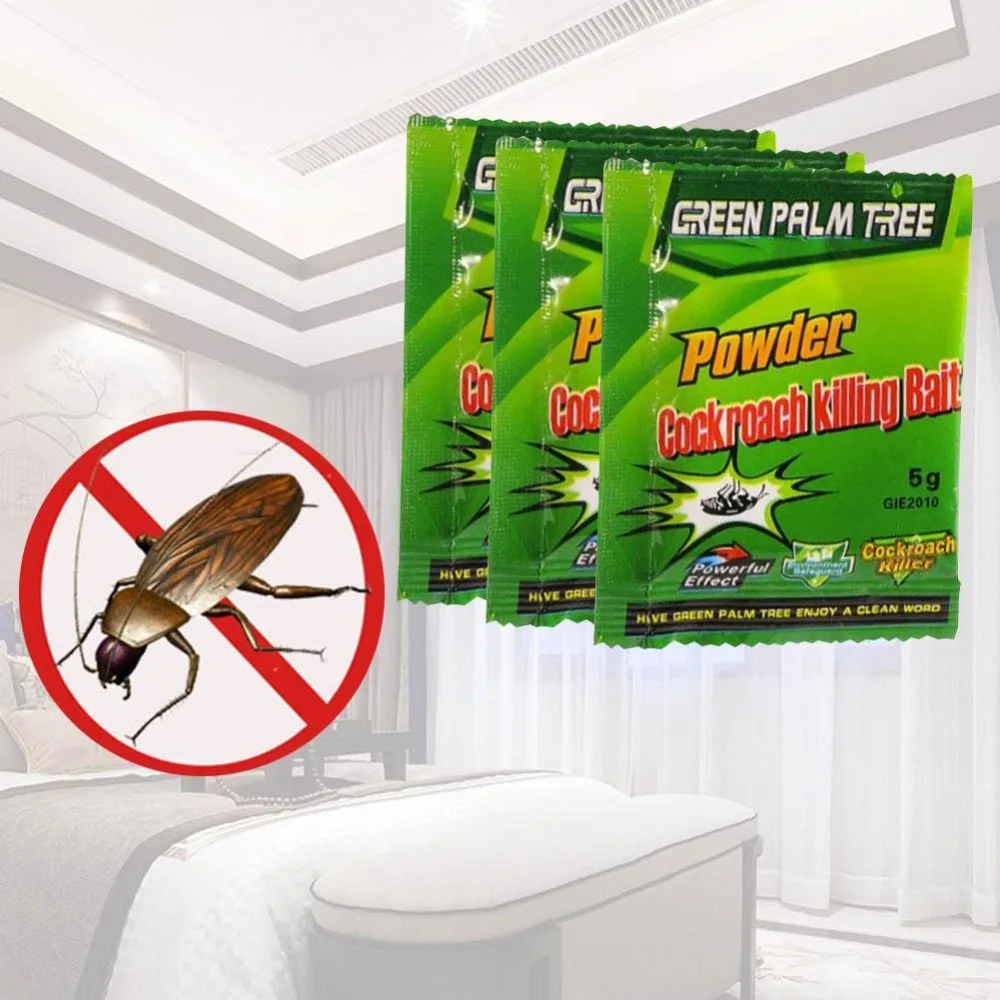 5PCS Green Leaf Powder Cockroach Killing Bait Insecticide Repellent Russian Cockroaches Killer Repeller Trap Pest control
5PCS Green Leaf Powder Cockroach Killing Bait Insecticide Repellent Russian Cockroaches Killer Repeller Trap Pest control