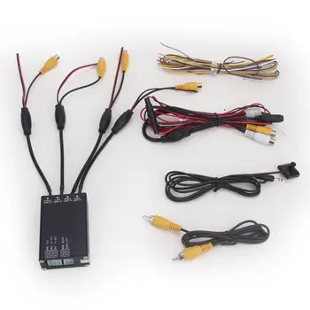 CAR Cameras Front and Rear camera Image Switch Control Box 4-way Monitor Video Control Visable parking intelligent control
CAR Cameras Front and Rear camera Image Switch Control Box 4-way Monitor Video Control Visable parking intelligent control