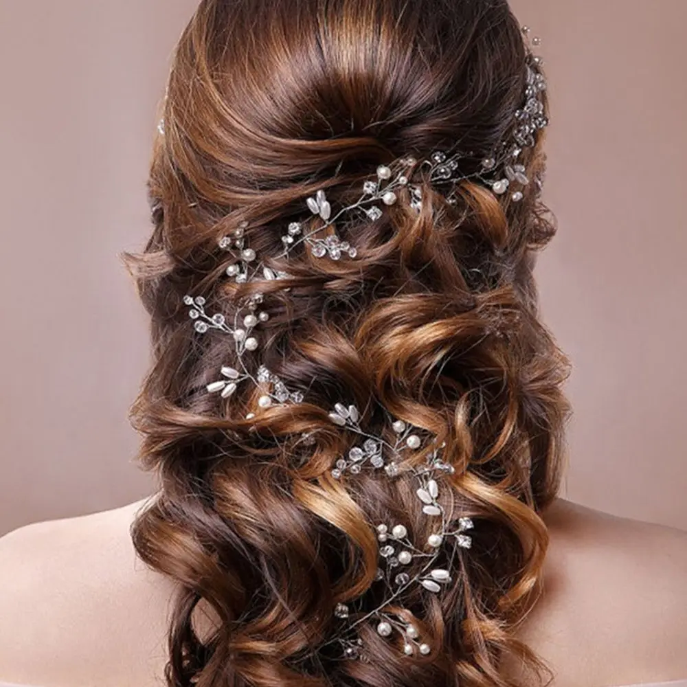 1Pc Elegant Hair Jewelry Wedding Jewelry for Bride Crystal Flower Handmade Pearl Headband Long Hair Band Hot Sale Accessories
1Pc Elegant Hair Jewelry Wedding Jewelry for Bride Crystal Flower Handmade Pearl Headband Long Hair Band Hot Sale Accessories