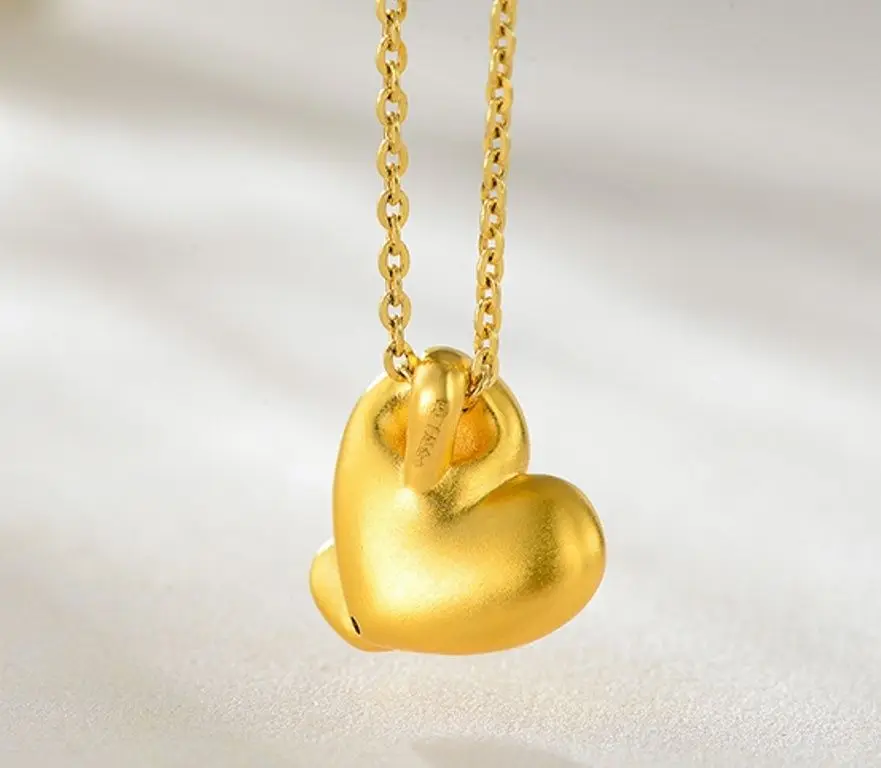 Hot Sale Authentic 24K Yellow Gold Pendant/3D Lucky heart Shape Pendant / 1.60g
Hot Sale Authentic 24K Yellow Gold Pendant/3D Lucky heart Shape Pendant / 1.60g