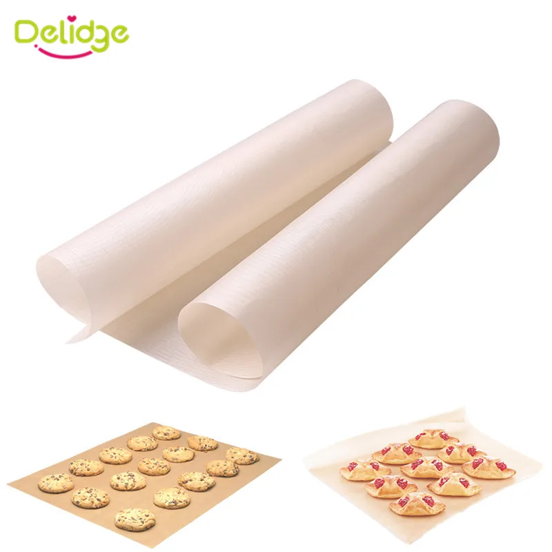 Delidge 1pc 60 * 40cm Fiberglass Cloth Non-Stick Baking Mat High Temperature Resistant Tarpaulins Cake Mat Baking Oven Tools
Delidge 1pc 60 * 40cm Fiberglass Cloth Non-Stick Baking Mat High Temperature Resistant Tarpaulins Cake Mat Baking Oven Tools