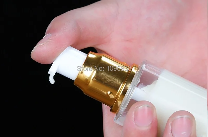 Clear Glass Bottle Gold Lotion Pump Bottle 50ML 60ML 80ML Cosmetic Packaging Container Gold Lid Glass Spray Bottles (2)