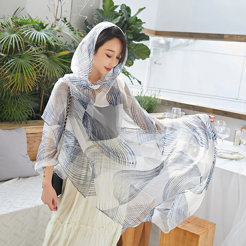 Spring Scarf Korean Version Gradually Long Beach Scarf Sunscreen Scarf Shawl Dual-purpose Women Imitated Silk Shawl
Spring Scarf Korean Version Gradually Long Beach Scarf Sunscreen Scarf Shawl Dual-purpose Women Imitated Silk Shawl