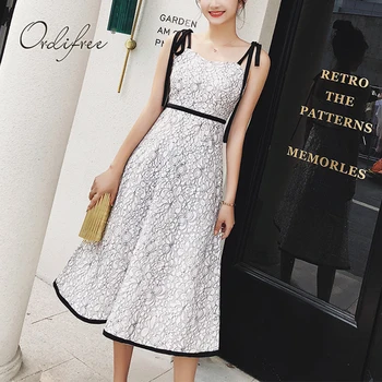 Ordifree 2019 Summer Women White Lace Party Dress Spaghetti Strap Swing A Line Dress
Ordifree 2019 Summer Women White Lace Party Dress Spaghetti Strap Swing A Line Dress