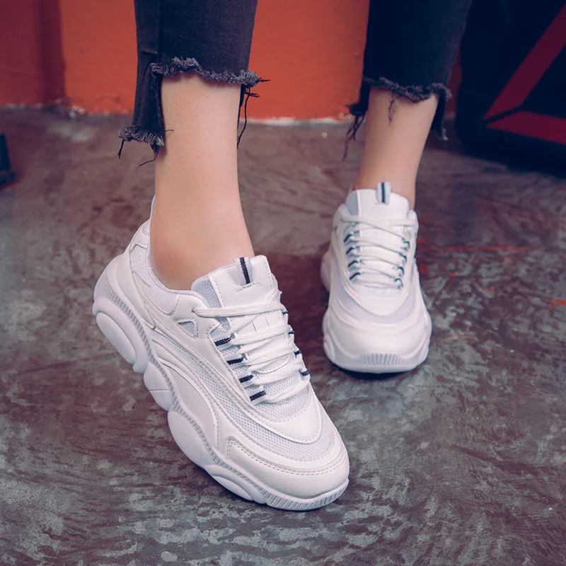 AGUTZM New Fashion Sneakers Women Casual Shoes For Ladies Leather High Platform Retro Female White Shoes
AGUTZM New Fashion Sneakers Women Casual Shoes For Ladies Leather High Platform Retro Female White Shoes