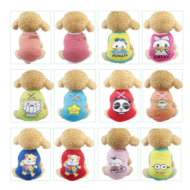 Summer Shirt Casual Vests For Small Pets Cat Tshirt Dog tshirt Soft Puppy Dogs Clothes Cute Dog Clothes Cartoon Pet Clothing 35
Summer Shirt Casual Vests For Small Pets Cat Tshirt Dog tshirt Soft Puppy Dogs Clothes Cute Dog Clothes Cartoon Pet Clothing 35