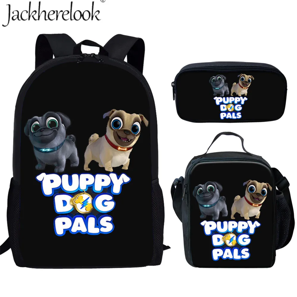 Jackherelook Puppy Dog Pals Animal Print Children School Bags Set Kid Plecak Satchel Primary School Backpack For Teen Boys Girls
Jackherelook Puppy Dog Pals Animal Print Children School Bags Set Kid Plecak Satchel Primary School Backpack For Teen Boys Girls