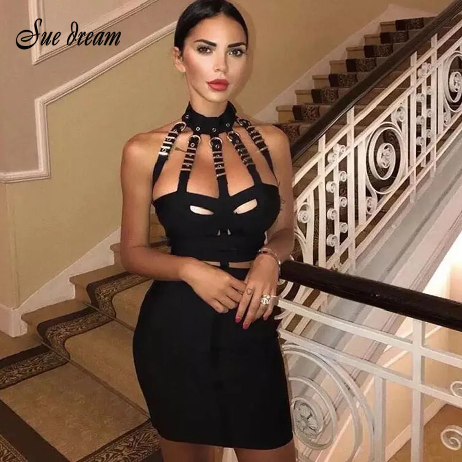 Summer Women's Dress Vestido 2018 New Sleeveless Cutout Black Mini Bandage Dress Sexy Tight Celebrity Party Dress
Summer Women's Dress Vestido 2018 New Sleeveless Cutout Black Mini Bandage Dress Sexy Tight Celebrity Party Dress