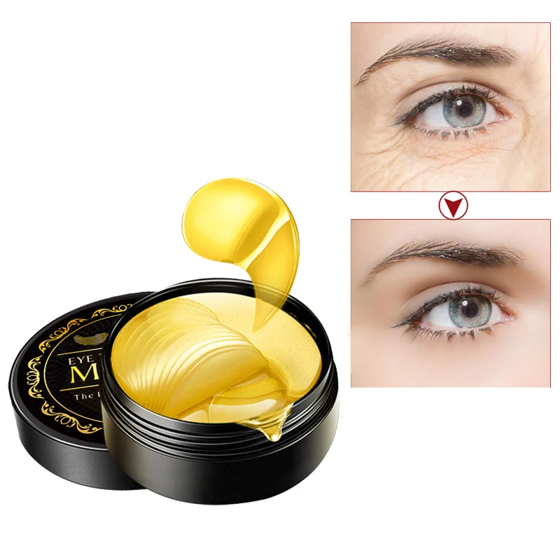 60PCS Eye Patch 24K Gold Collagen Anti Wrinkles Eyes Mask Dark Circles Bags Ageless Hydrogel Anti Aging Sleeping Gel Patches LQ
60PCS Eye Patch 24K Gold Collagen Anti Wrinkles Eyes Mask Dark Circles Bags Ageless Hydrogel Anti Aging Sleeping Gel Patches LQ