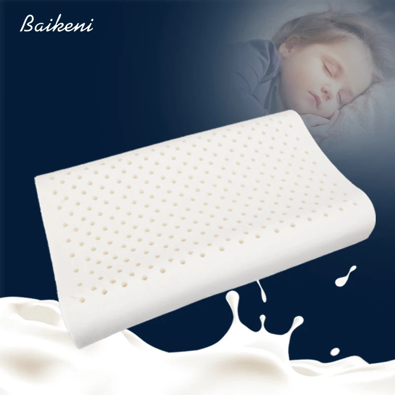 Thailand Pure Natural Latex Neck Pillow Vertebrae Protect Sleeping Pillow Health Care Orthopedic Pillow Bedding Pillows 
Thailand Pure Natural Latex Neck Pillow Vertebrae Protect Sleeping Pillow Health Care Orthopedic Pillow Bedding Pillows