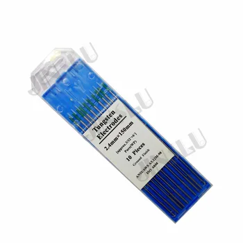 TIG Welding Lanthanated Tungsten Electrode Green Tip 3/32" 2.4mm*150mm 10PCS
TIG Welding Lanthanated Tungsten Electrode Green Tip 3/32" 2.4mm*150mm 10PCS