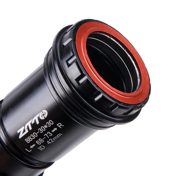 1pcs ZTTO BB30 30mm 4 Bearings Bottom Brackets Press Fit lock for Road Mountain Bicycle Parts 30mm BB386 Crankset chainset
1pcs ZTTO BB30 30mm 4 Bearings Bottom Brackets Press Fit lock for Road Mountain Bicycle Parts 30mm BB386 Crankset chainset